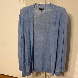 Talbots Linen Cardigan